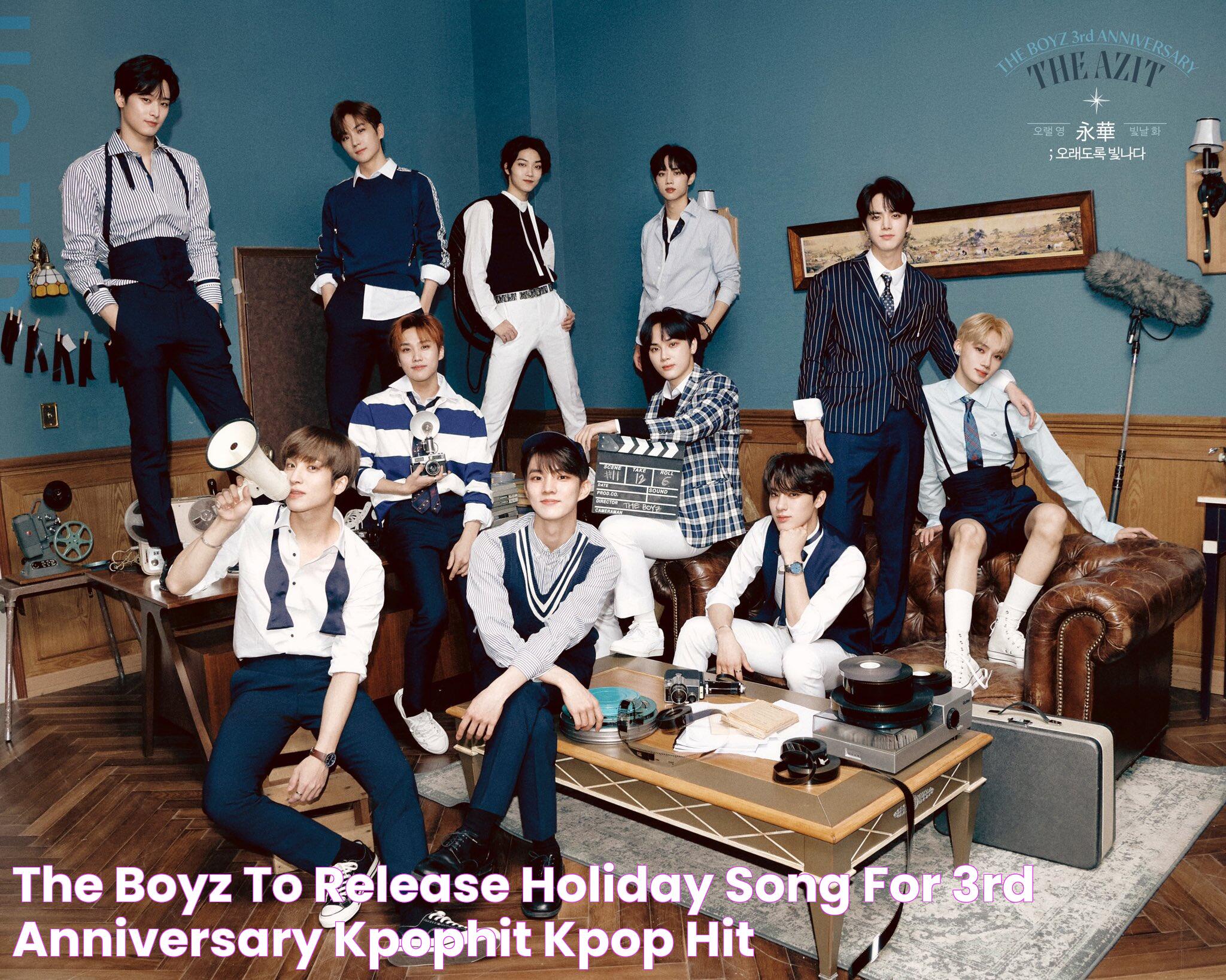 The Boyz To Release Holiday Song For 3rd Anniversary KpopHit KPOP HIT