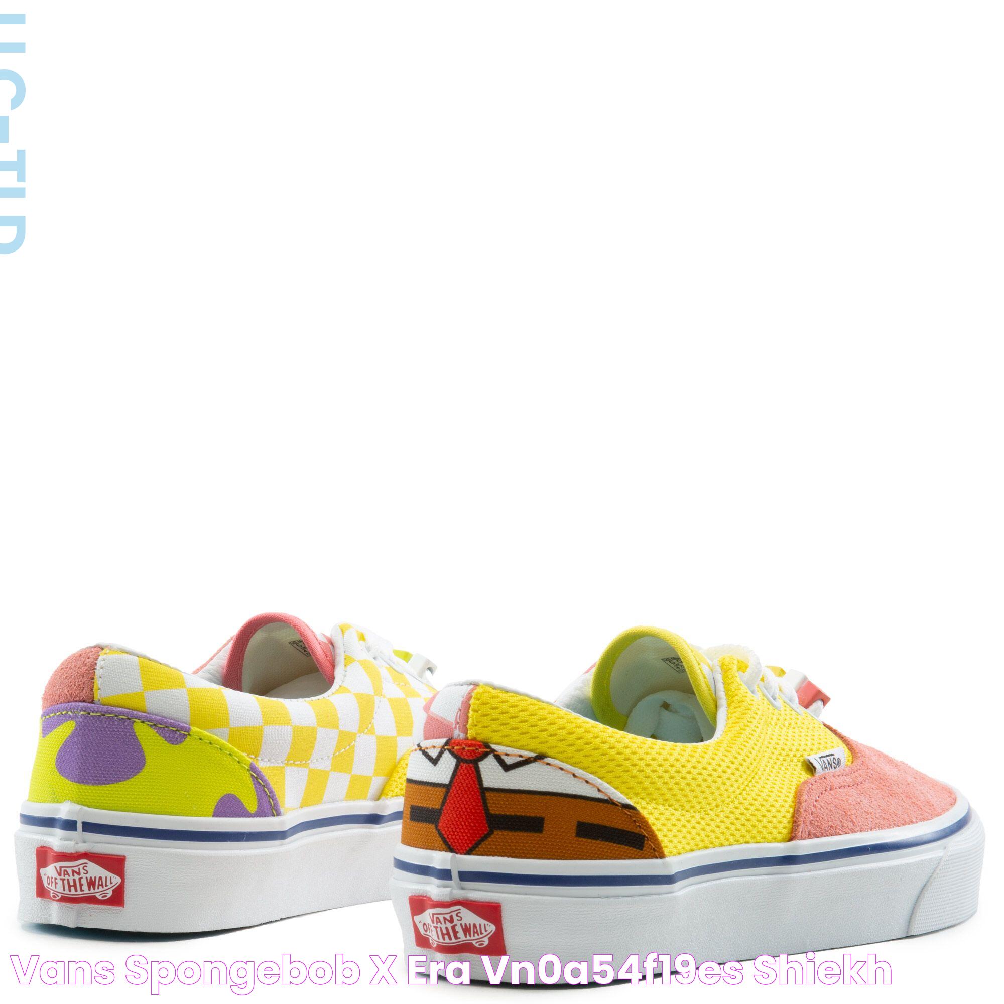 Stylish Spongebob Vans Footwear: A Must-Have For Fans