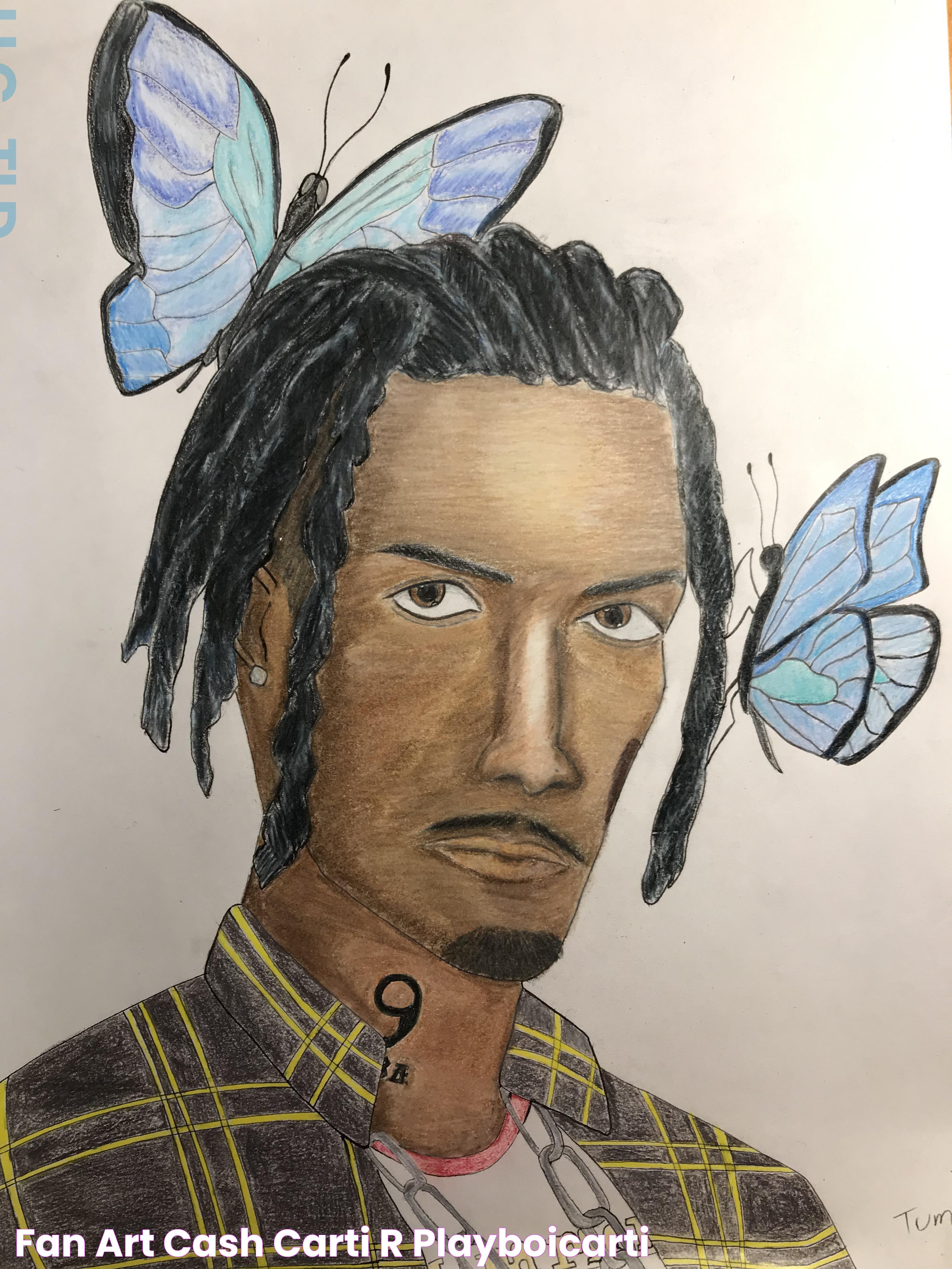 [Fan Art] Cash Carti 🦋 r/playboicarti