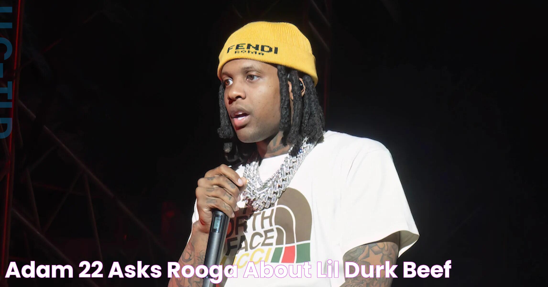 Adam 22 Asks Rooga About Lil Durk Beef