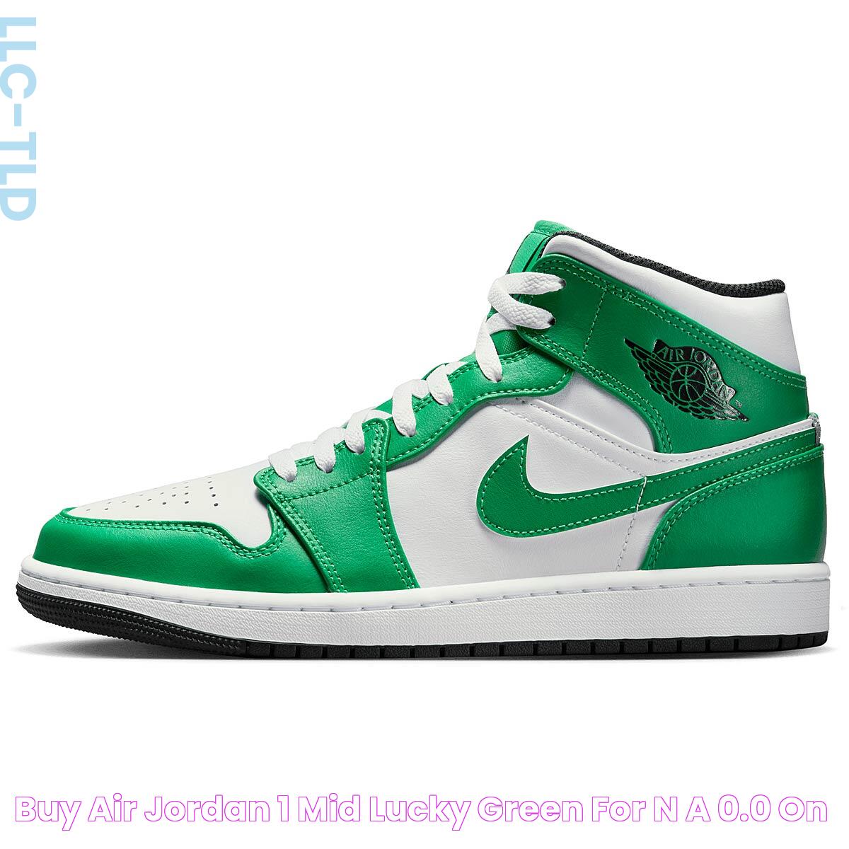 Buy AIR JORDAN 1 MID LUCKY GREEN for N/A 0.0 on