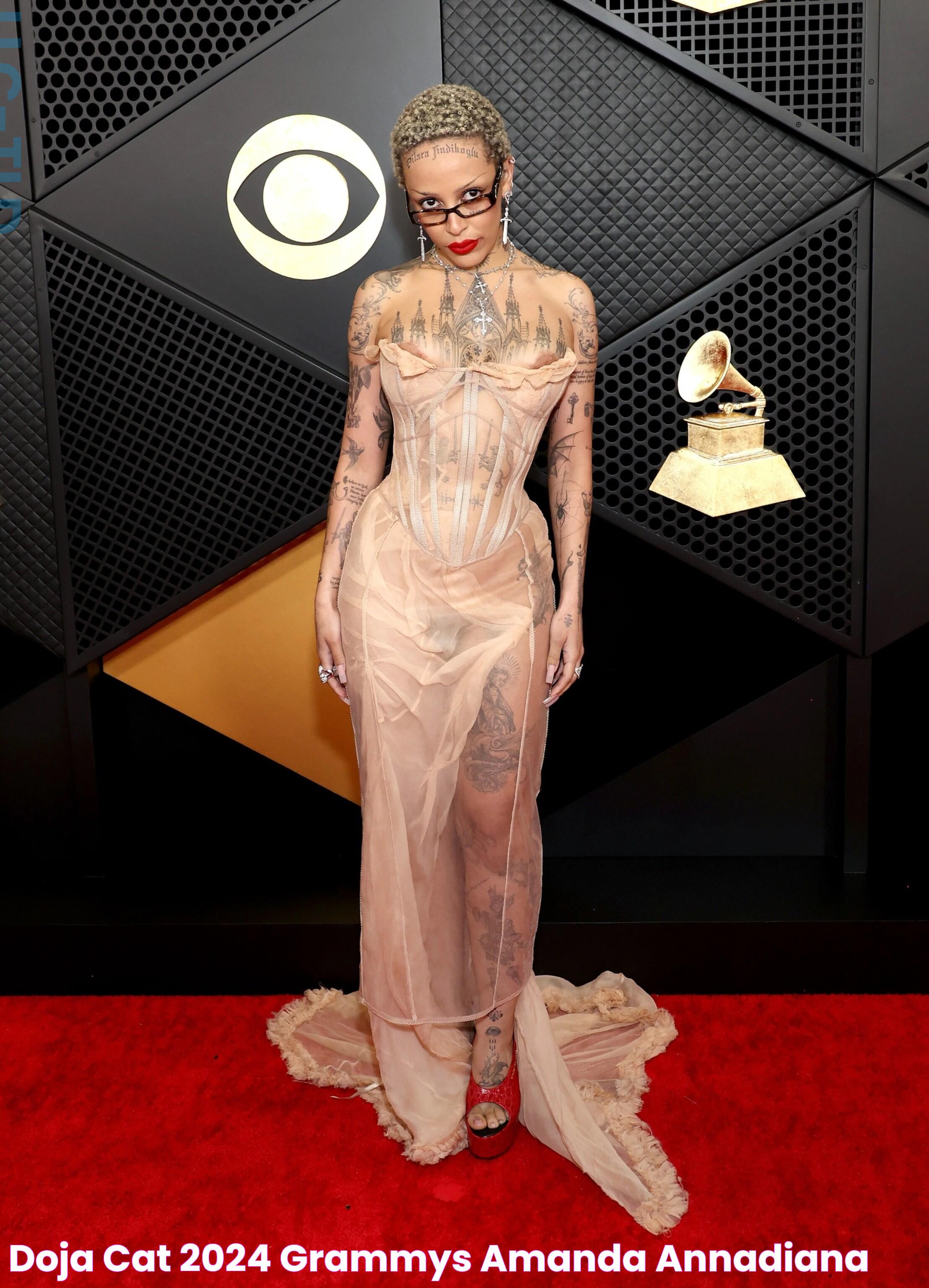 Doja Cat 2024 Grammys Amanda Annadiana