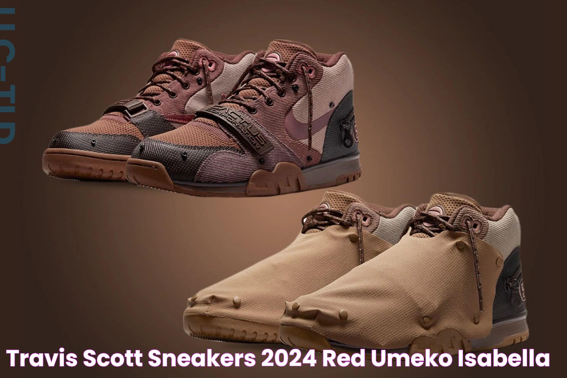 Travis Scott Sneakers 2024 Red Umeko Isabella