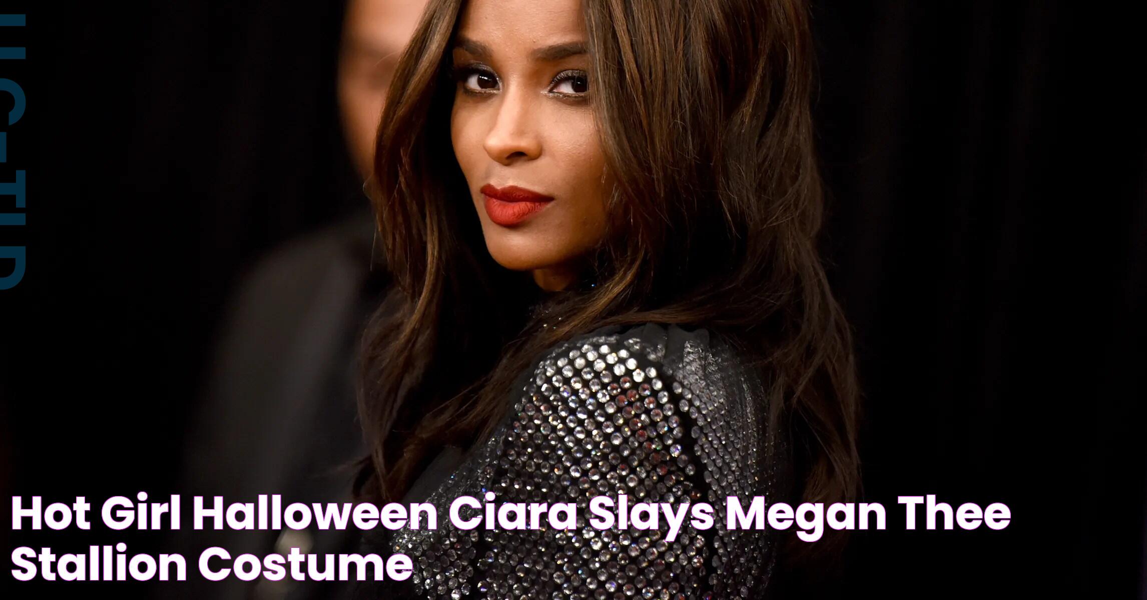 Hot Girl Halloween Ciara Slays Megan Thee Stallion Costume