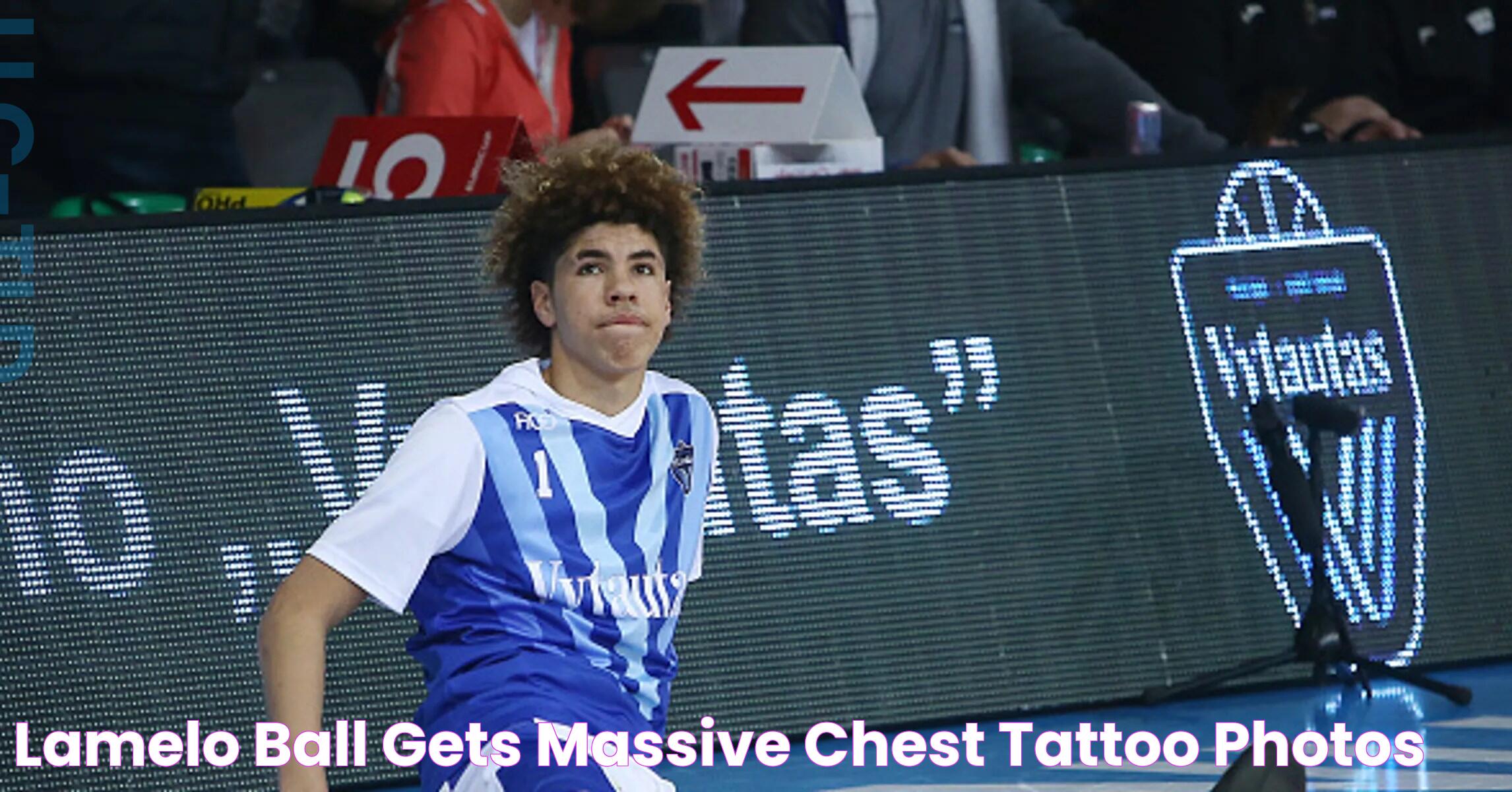 LaMelo Ball Gets Massive Chest Tattoo Photos