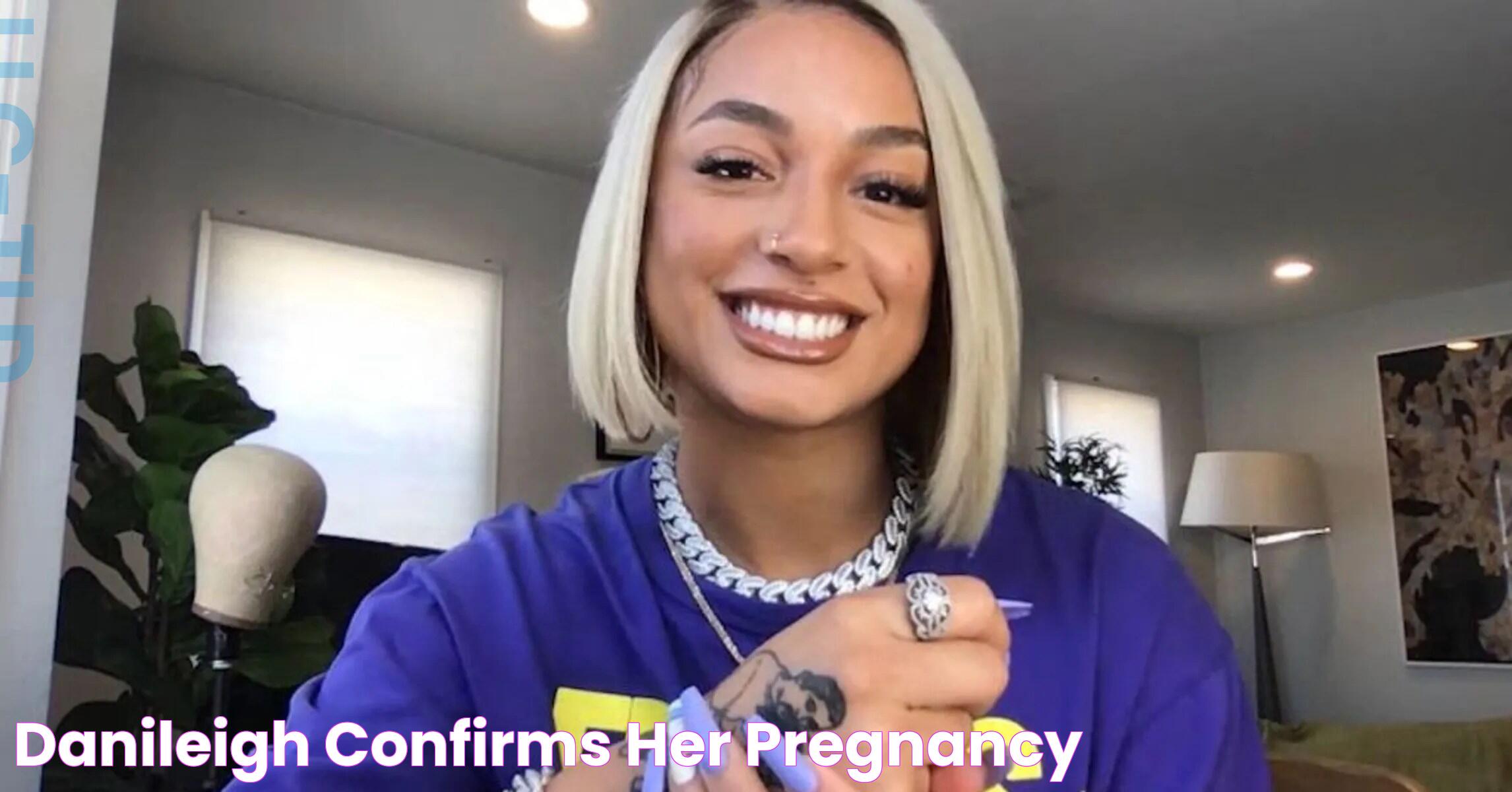 DaniLeigh Confirms Her Pregnancy