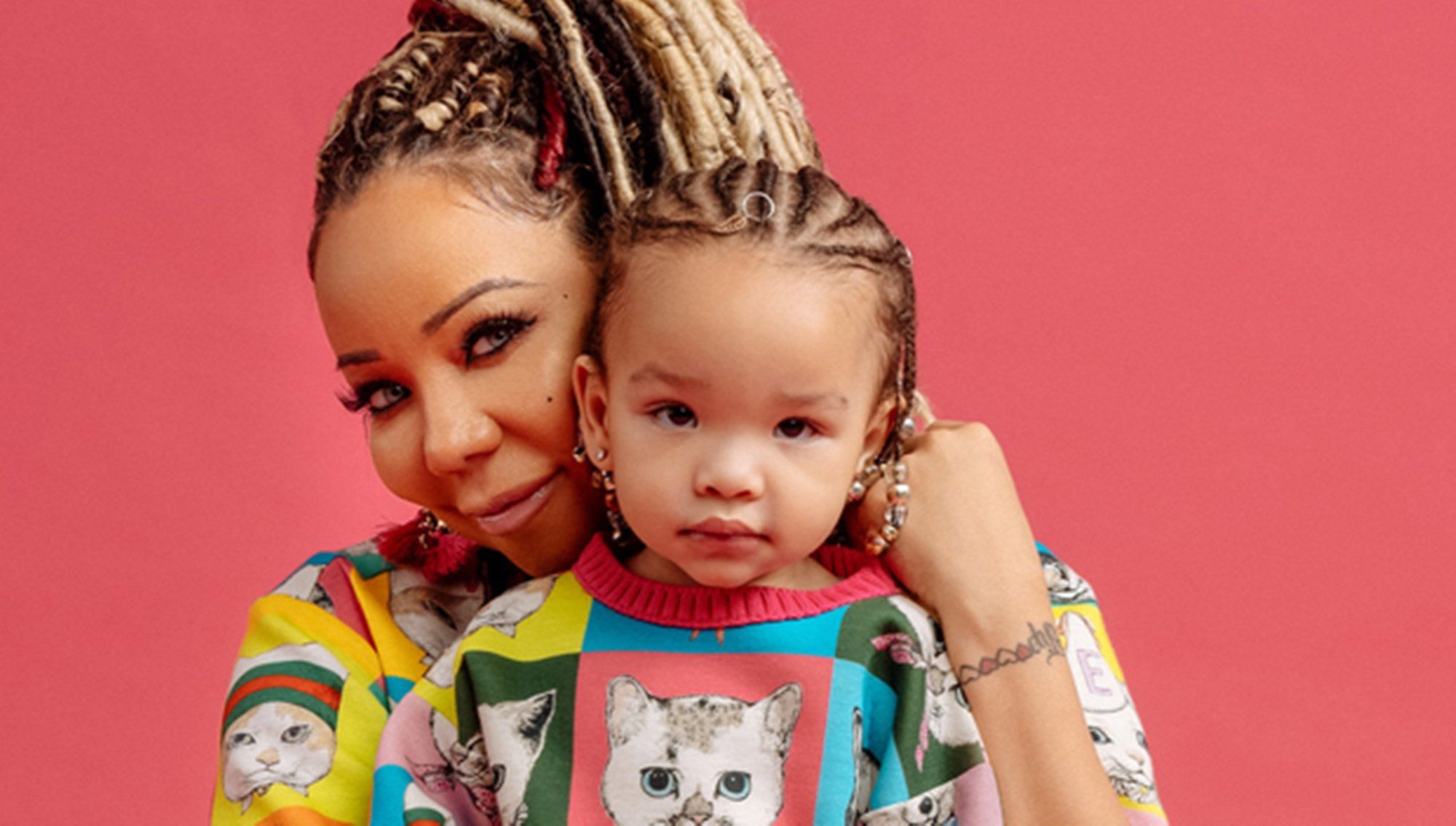 Tiny Harris Shows Off A Video Of Heiress Harris Who Loves Her Brother