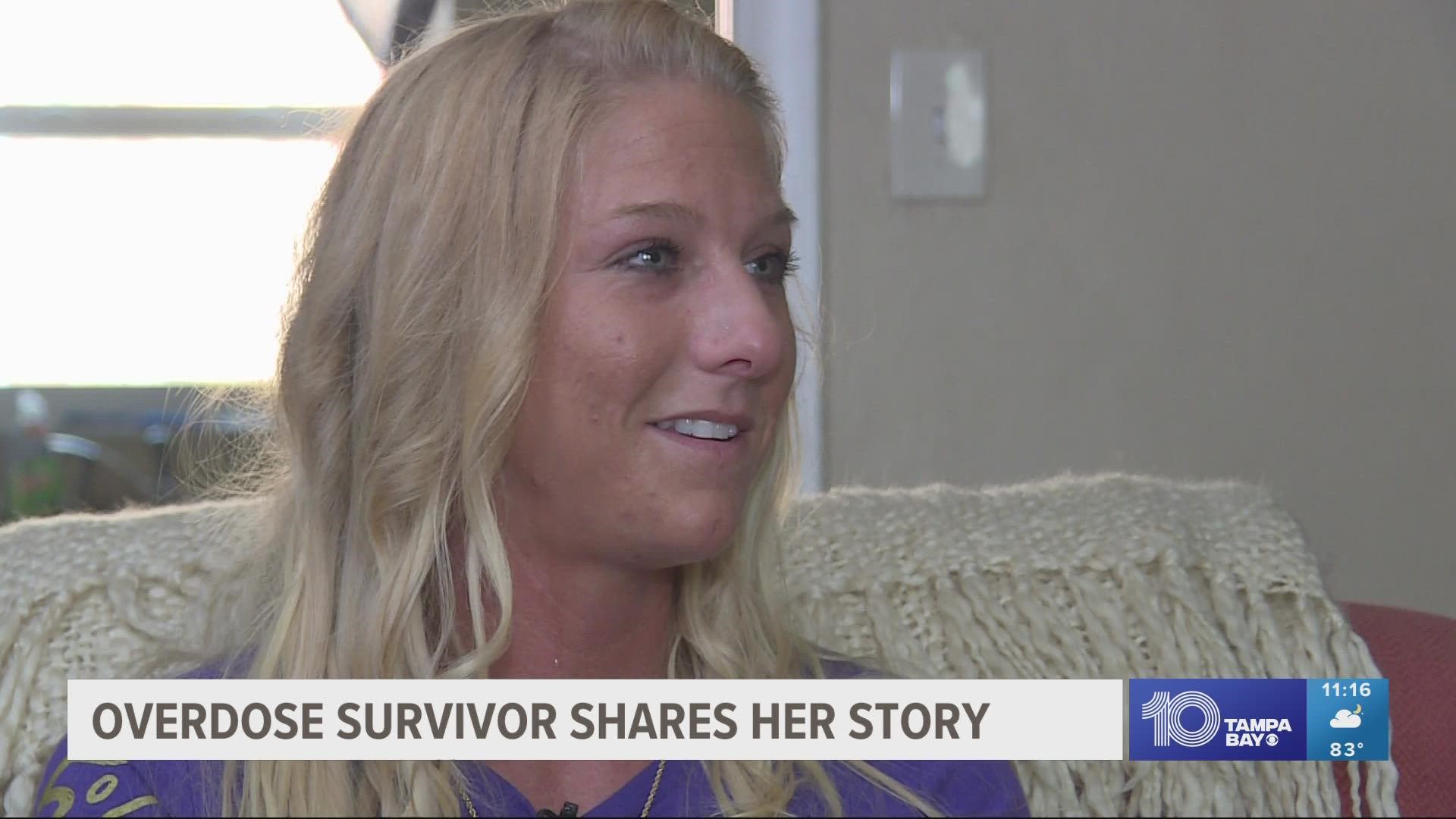 Florida overdose survivor tells recovery story