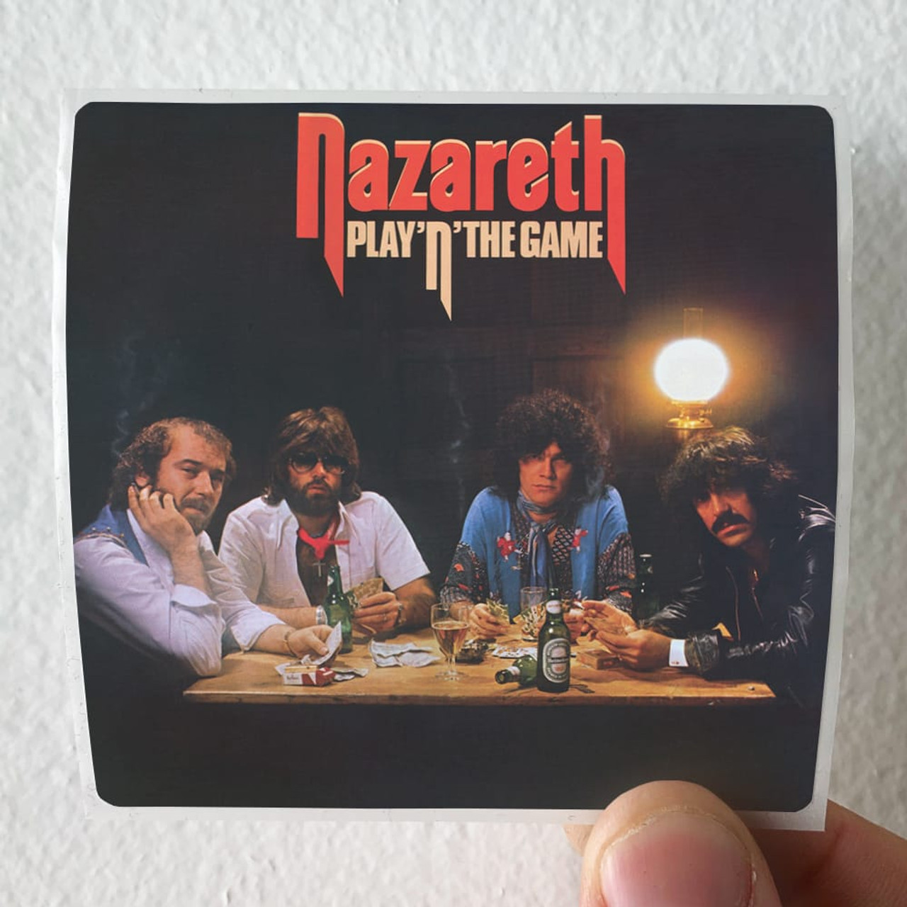 Nazareth Play N The Game Album Cover Sticker