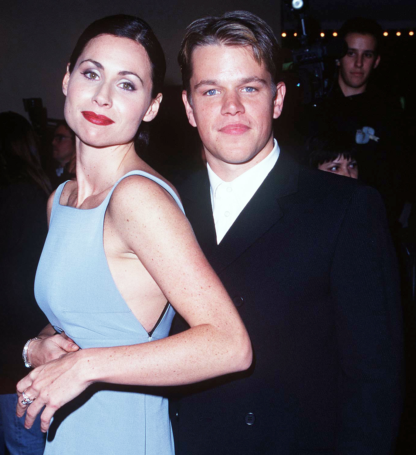 Behind The Scenes: Minnie Driver And Matt Damon