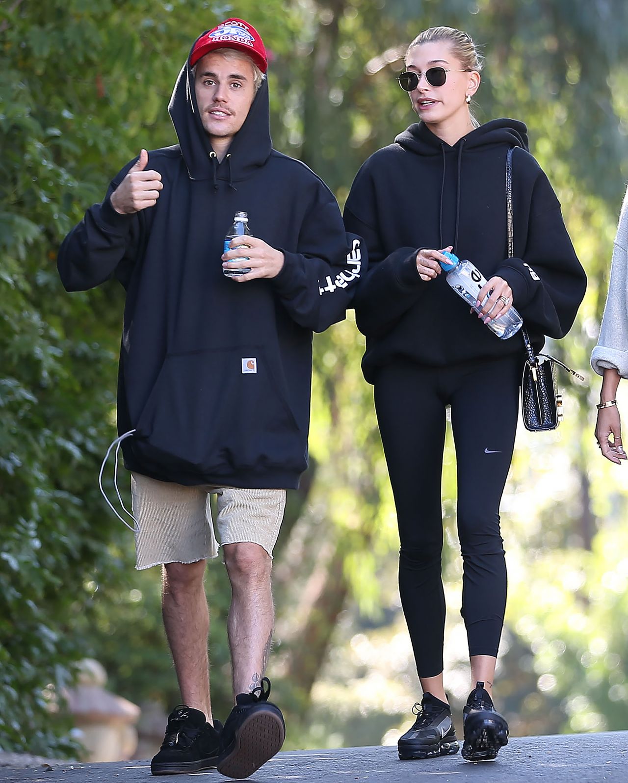 Hailey Rhode Bieber and Justin Bieber Out in Los Angeles 01/12/2020