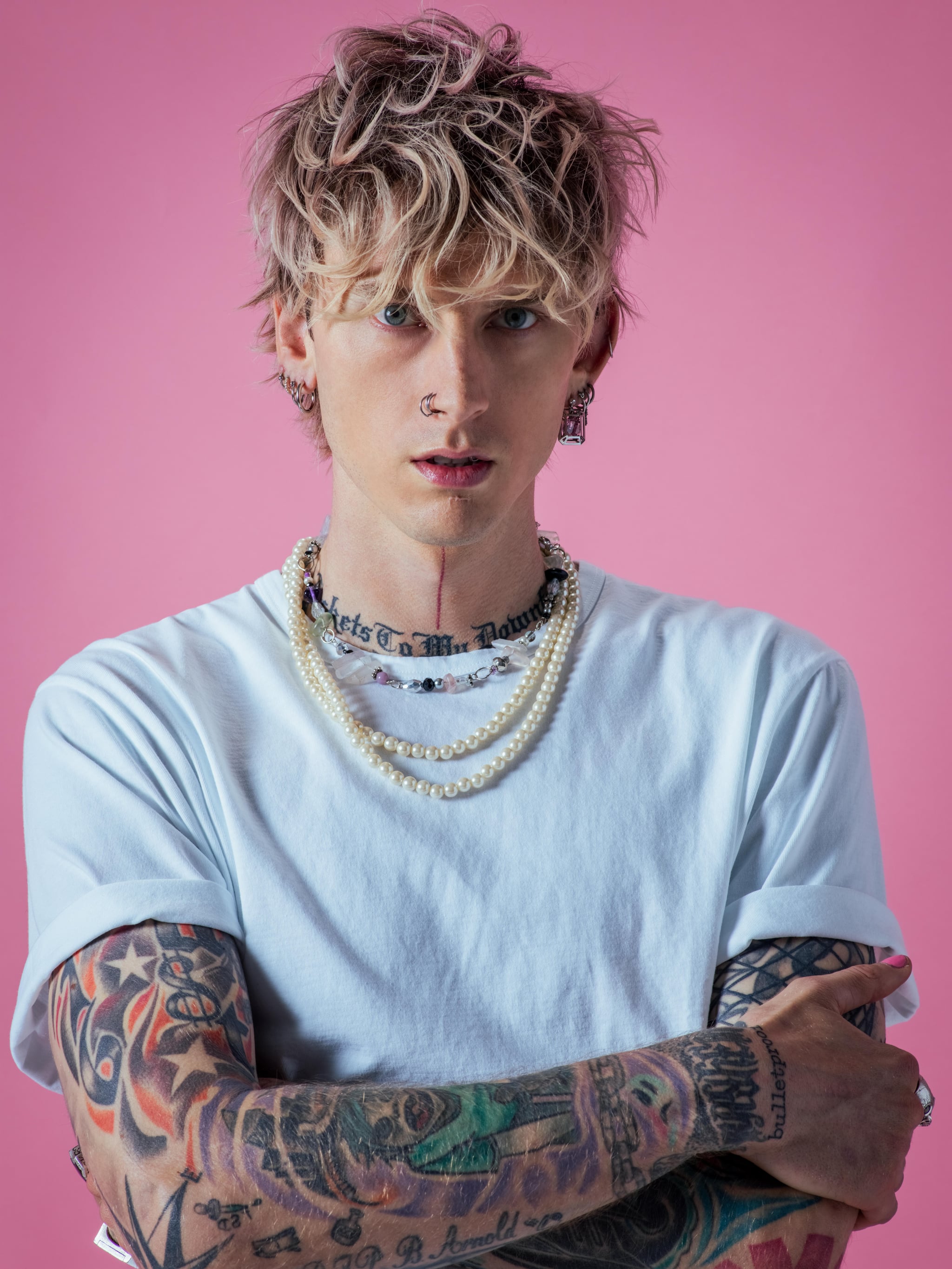 MGK Life In Pink Wallpapers Wallpaper Cave